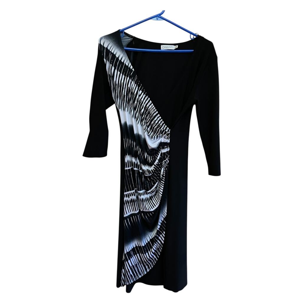 Chianti Black and White Dress